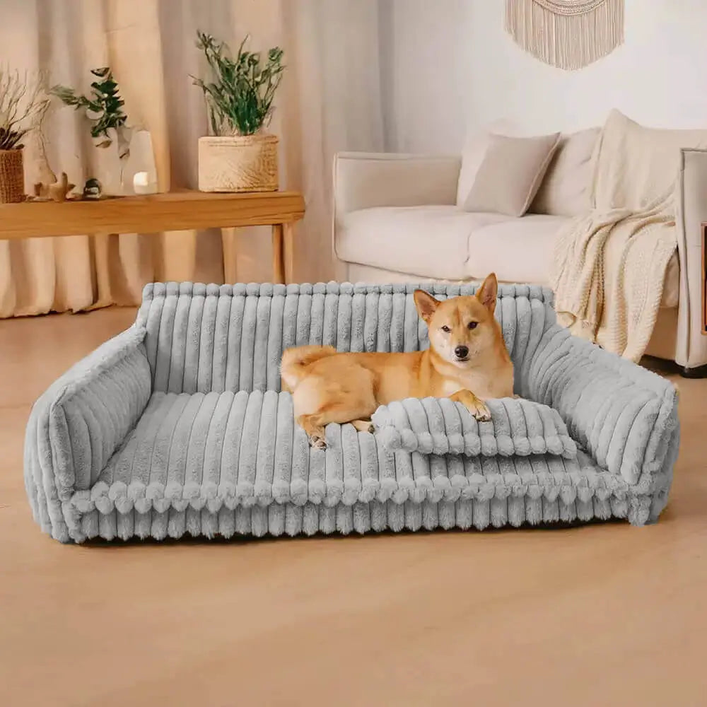 MrFluffyFriend® - Orthopädisches Waschbares Hundesofa