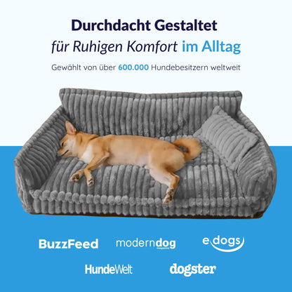 MrFluffyFriend® - Orthopädisches Waschbares Hundesofa