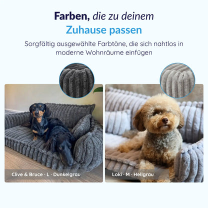 MrFluffyFriend® - Orthopädisches Waschbares Hundesofa
