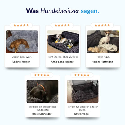 MrFluffyFriend® - Orthopädisches Waschbares Hundesofa